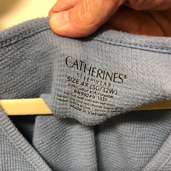 PJ Waffle weave top 4X - Picture 3 of 3